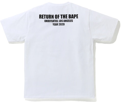 BAPE x UNDEFEATED エイプシリーズ メンズグラフィック半袖Tシャツ. 1G73-110-905 Purchase BAPE x UNDEFEATED エイプシリーズ メンズグラフィック半袖Tシャツ. 1G73-110-905