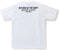 BAPE x UNDEFEATED College Tee White