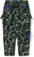 BAPE x UNDFTD FW22 Camo Multi-Pocket Straight-Leg Pants Green Casual Wear 1I73-152-909 BAPE x UNDFTD FW22 Camo Multi-Pocket Straight-Leg Pants Green Casual Wear 1I73-152-909