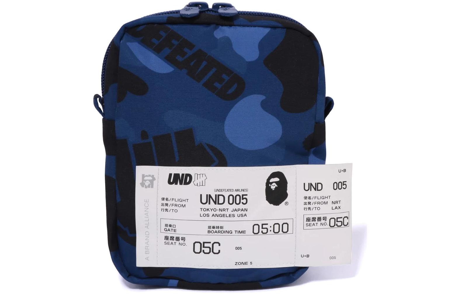 Details for BAPE x UNDFTD FW22 迷彩多口袋直筒裤 绿色 休闲裤 1I73-152-909