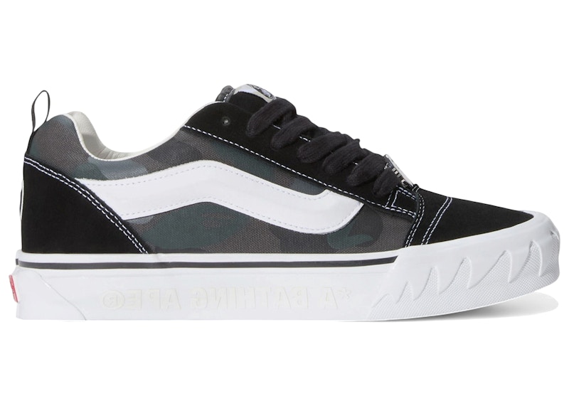 BAPE x Vans Premium Knu Skool 'Camo Black' VN000Z3929B