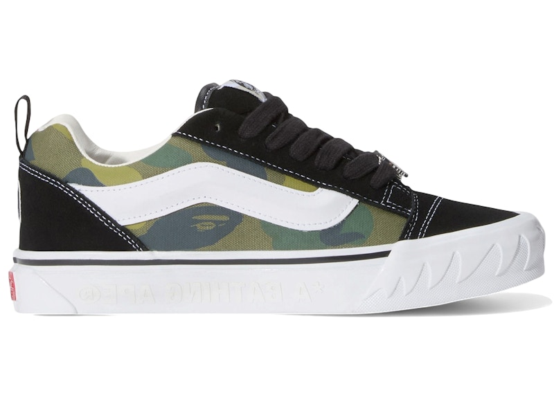 Buy BAPE x Vans Premium Knu Skool 'Camo Green' VN000Z39W09