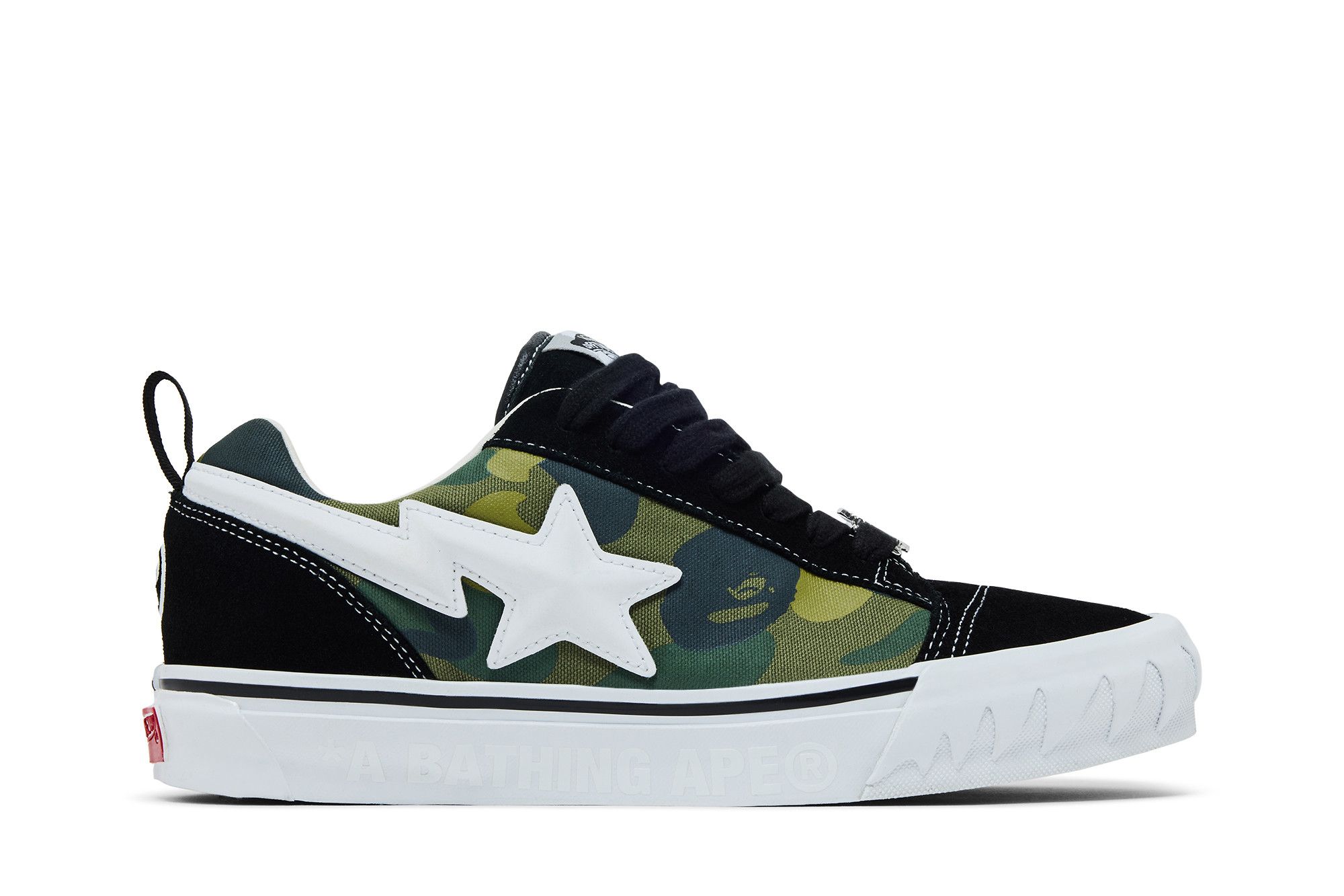 BAPE x Vans Premium Knu Skool 'Camo Green' VN000Z39W09