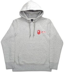 BAPE x Vans Hoodie Fleece Ash Heather Pullover 001PPH731905_GRA Buy BAPE x Vans Hoodie Fleece Ash Heather Pullover 001PPH731905_GRA