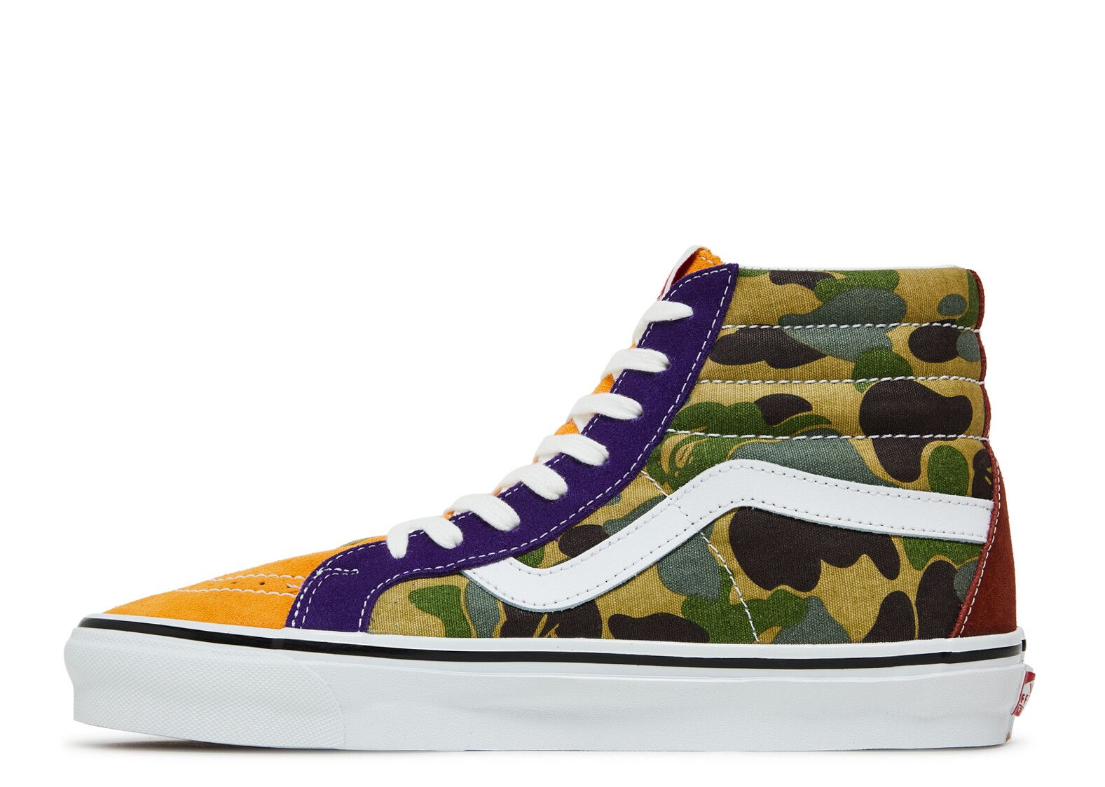 Purchase Bape x Vans Sk8-Hi DX 'Multi Camo' Lelaki Sneaker VN0A38GF7BM
