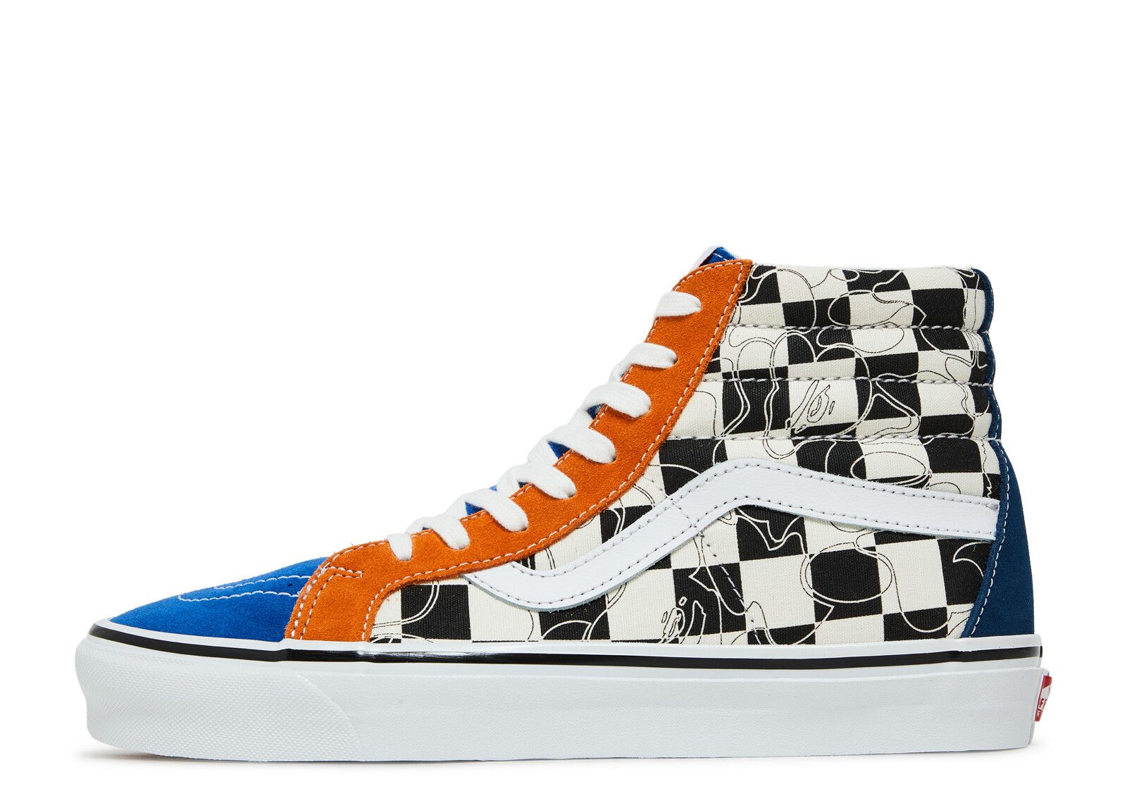 Sizing Bape x Vans Sk8-Hi DX 'Multi Camo' Lelaki Sneaker VN0A38GF7BM