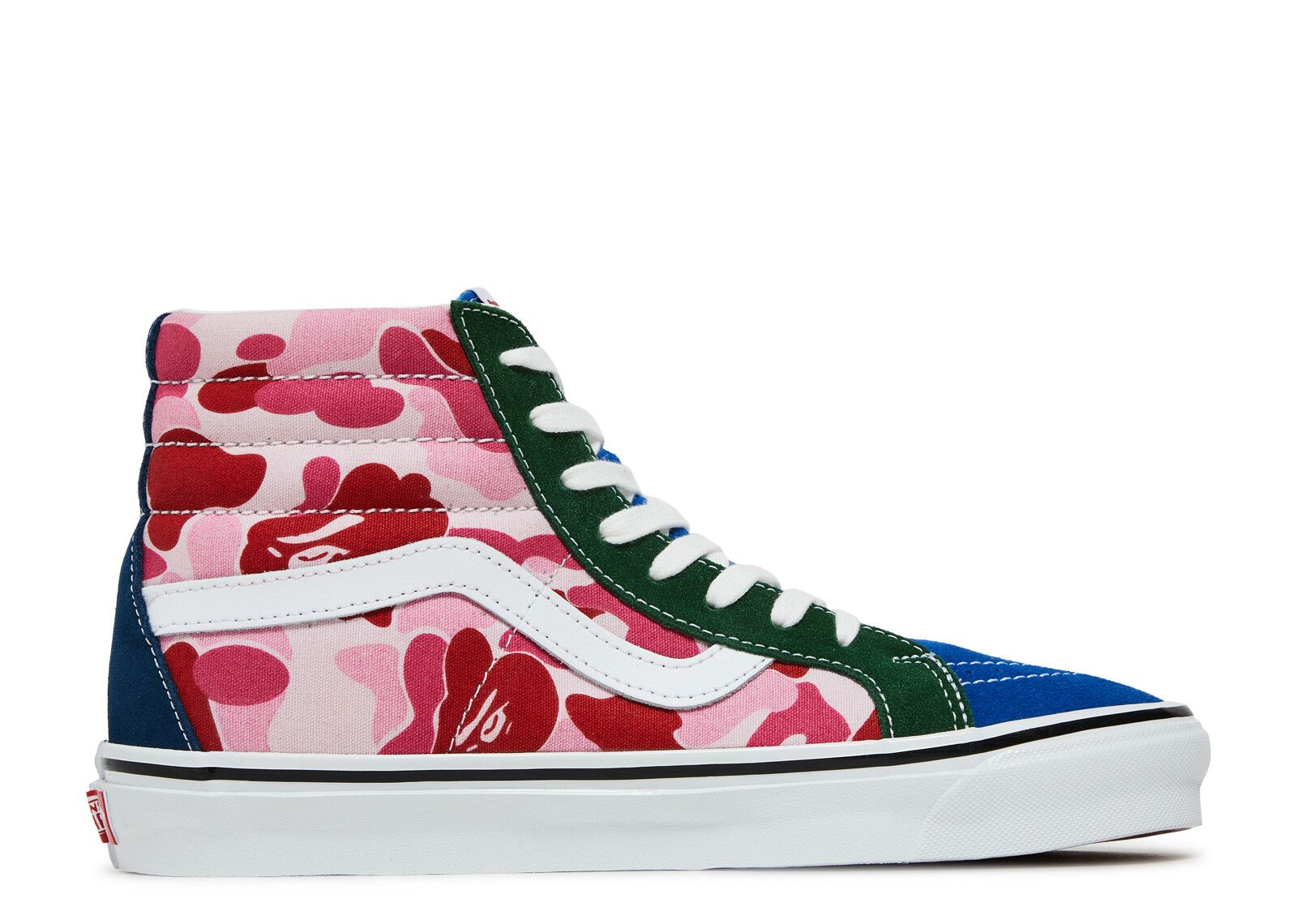 Cheap Bape x Vans Sk8-Hi DX 'Multi Camo' Lelaki Sneaker VN0A38GF7BM