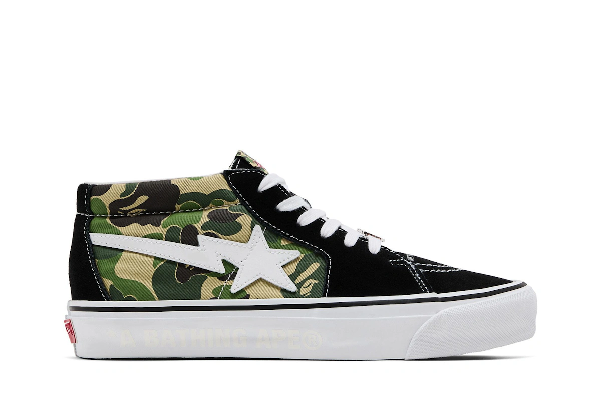BAPE x Vans Sk8-Mid 83 'ABC Camo'