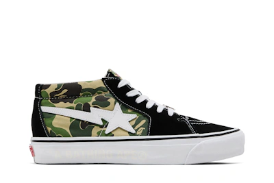 BAPE x Vans Sk8-Mid 83 'ABC Camo'
