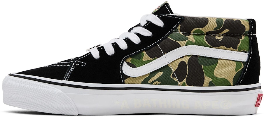 BAPE x Vans Sk8-Mid 83 'ABC Camo' VN000MZGCX3-/-1K73-191-921 Lookbook BAPE x Vans Sk8-Mid 83 'ABC Camo' VN000MZGCX3-/-1K73-191-921