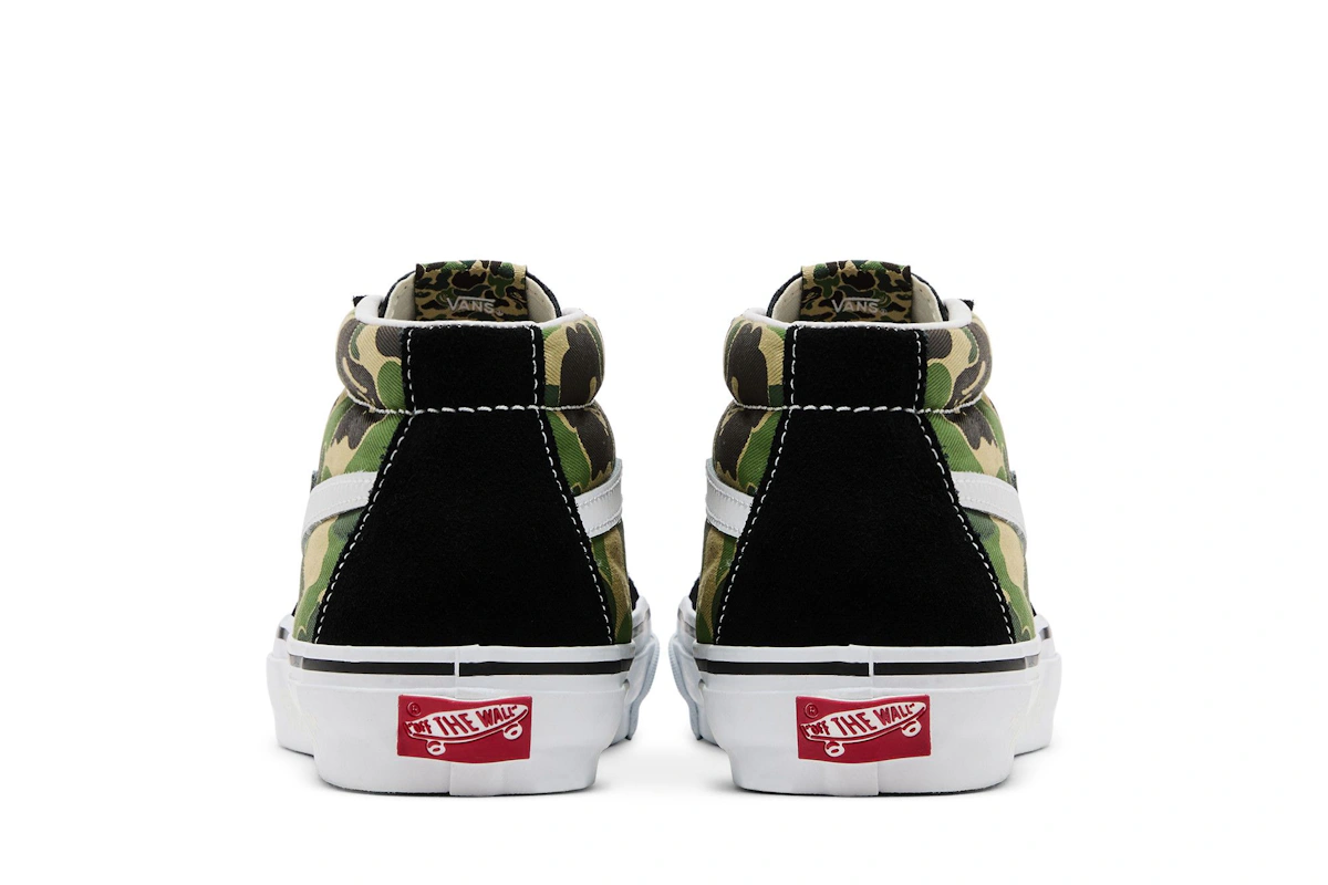 BAPE x Vans Sk8-Mid 83 'ABC Camo'
