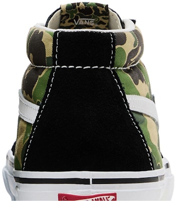 BAPE x Vans Sk8-Mid 83 'ABC Camo' VN000MZGCX3-/-1K73-191-921 Sizing BAPE x Vans Sk8-Mid 83 'ABC Camo' VN000MZGCX3-/-1K73-191-921