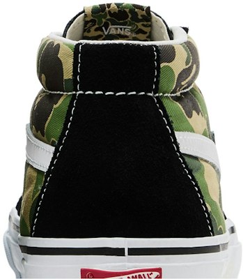 BAPE x Vans Sk8-Mid 83 'ABC迷彩' VN000MZGCX3-/-1K73-191-921 Cheap BAPE x Vans Sk8-Mid 83 'ABC迷彩' VN000MZGCX3-/-1K73-191-921