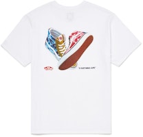BAPE x Vans Sk8 Hi Tee White BAPE x Vans Sk8 Hi Tee White