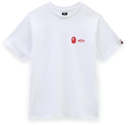 BAPE x Vans Sk8 Hi Tee White Order BAPE x Vans Sk8 Hi Tee White