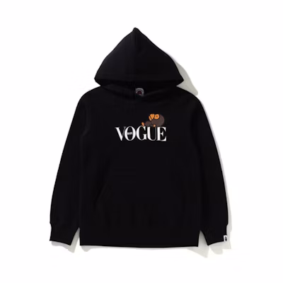 BAPE x VOGUE Baby Milo Pullover Hoodie (Kids) 'Black'