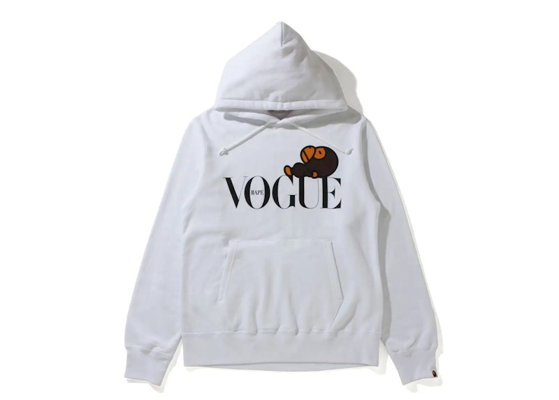 Buy BAPE x VOGUE Baby Milo 連帽上衣 '白色'