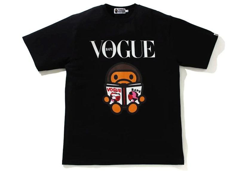 BAPE VOGUE baby Milo Tee 'Black'