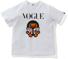 BAPE x VOGUE baby Milo Tee (Kids) 'White' BAPE x VOGUE baby Milo Tee (Kids) 'White'