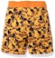 Order BAPE x XO Shark Sweat Shorts Orange