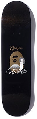 BAPE XXV Japanese Lacquered Skateboard Deck Black Buy BAPE XXV Japanese Lacquered Skateboard Deck Black