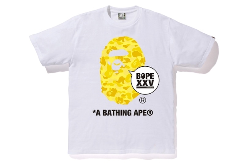 Bape XXV Tee (Kids) 'White'