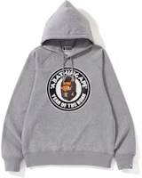 Bape Year of The Boar Pullover Hoodie Grey Bape Year of The Boar Pullover Hoodie Grey