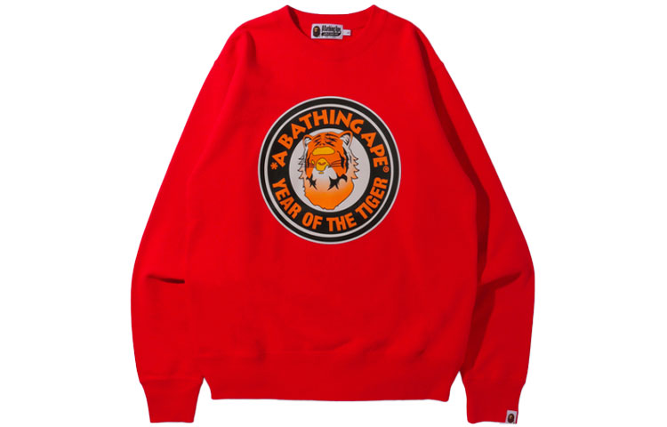 BAPE Year of the Tiger Limited Crewneck Sweatshirt Unisex. 0ZXSWM13001SHBKX 圖 2