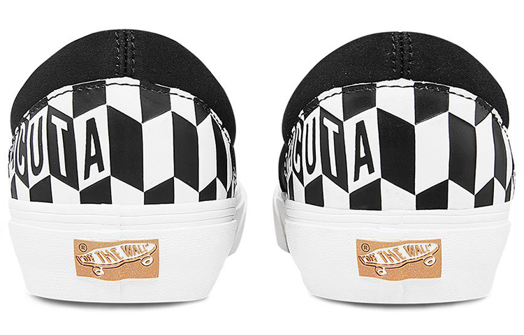 Details for バラクータ x Vans クラシックスリッポン "黒チェッカー" VN0A4UX40GD