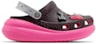 Barbie x Crocs Crush Clog 'Hitam Merah Jambu' 208819-001