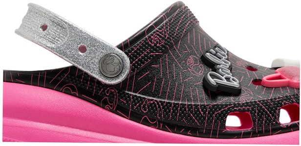 Barbie x Crocs Crush Clog 'Hitam Pink' 208819-001 Order Barbie x Crocs Crush Clog 'Hitam Pink' 208819-001