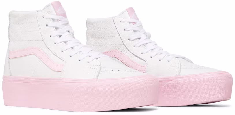 바비 x 반스 스케이트-하이 테이퍼드 스택폼 '화이트 핑크' VN0A7Q5P134 Cheap 바비 x 반스 스케이트-하이 테이퍼드 스택폼 '화이트 핑크' VN0A7Q5P134