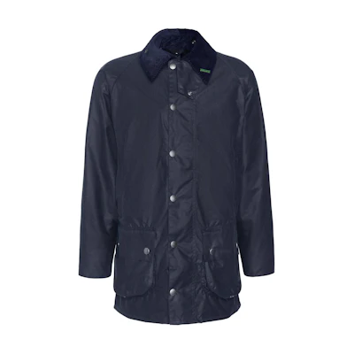 BARBOUR 40th Anniversary Beaufort Wax Jacket Navy Blue Outerwear MWX2254NY72