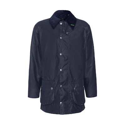 Barbour 40th Anniversary Beaufort Wax Jacket Navy Unisex Oil Wax Outerwear MWX2254SG51