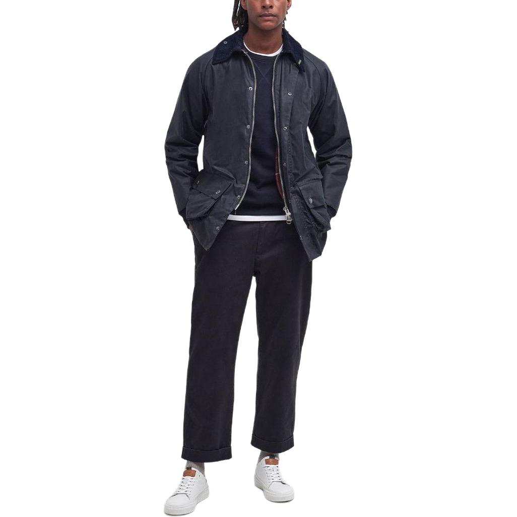 Lookbook BARBOUR Jaket Wax Beaufort Navy Blue Anniversary 40th Outerwear MWX2254NY72