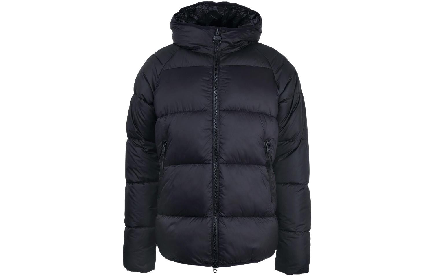 BARBOUR  Black Down-Filled Slim Fit Hooded Jacket. MQU1711BK11 圖 2