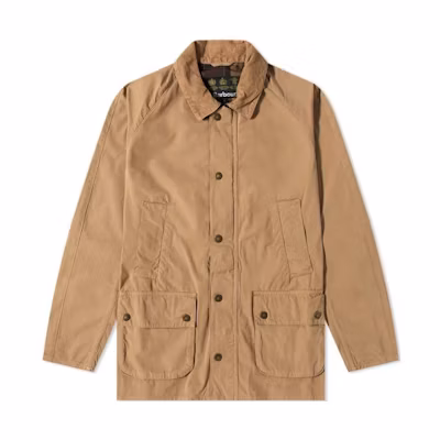 BARBOUR Brown Solid Casual Single-Breasted Collared Jacket MCA0792BE31