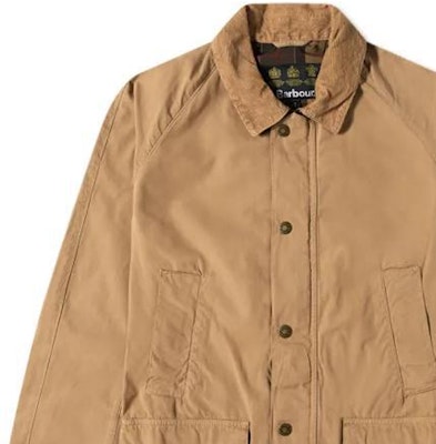 巴伯尔棕色单排扣休闲翻领夹克 MCA0792BE31 Details for 巴伯尔棕色单排扣休闲翻领夹克 MCA0792BE31