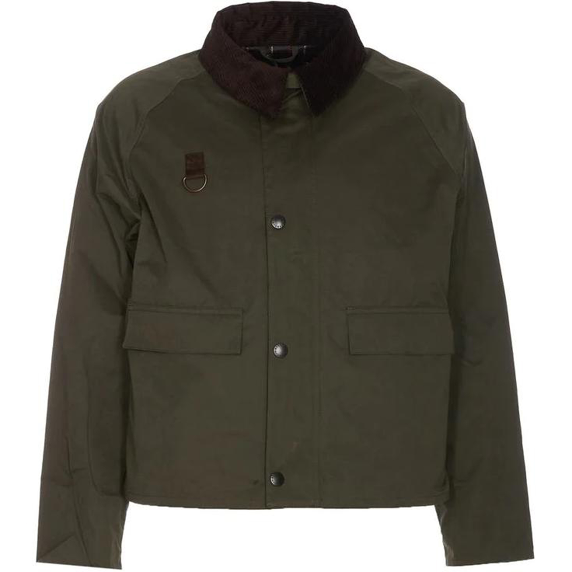Barbour  Green Zip-Up Long Sleeve Jacket with Collar MCA0932SG71