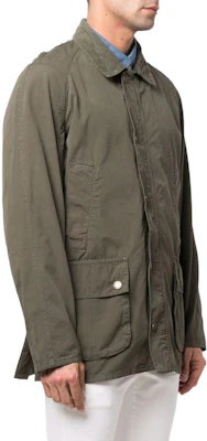 BARBOUR Chaqueta Verde Militar Casual de Manga Larga con Botonadura Sencilla MCA0792OL51 Shop BARBOUR Chaqueta Verde Militar Casual de Manga Larga con Botonadura Sencilla MCA0792OL51