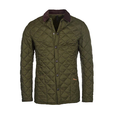 Barbour Olive Green Quilted Jacket MQU0240-GN