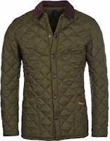 Order Barbour 綠橄欖色菱格紋夾克外套 MQU0240-GN