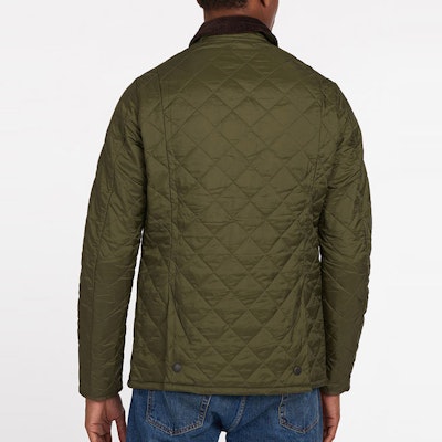 Barbour Jaket Berlapis Hijau Zaitun MQU0240-GN Shop Barbour Jaket Berlapis Hijau Zaitun MQU0240-GN