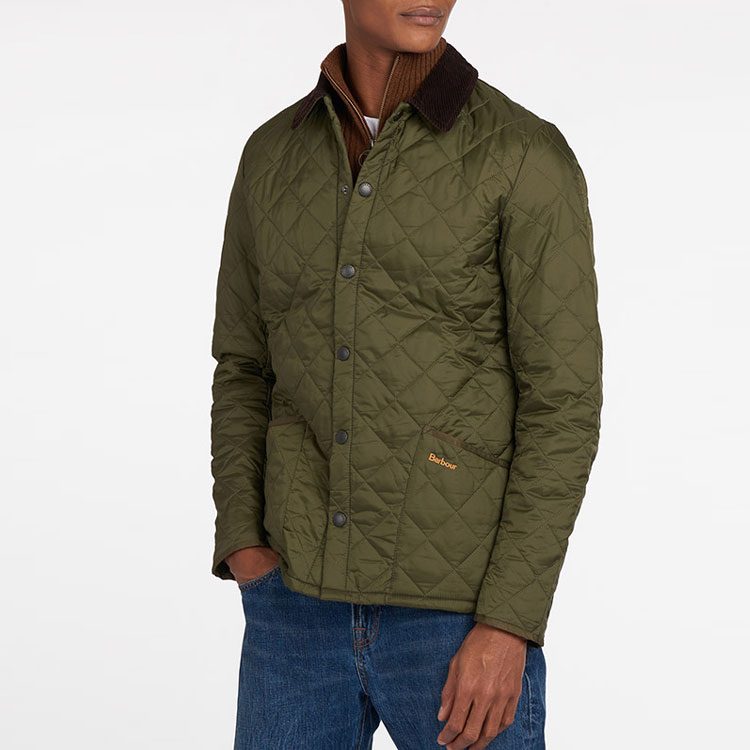 Purchase Barbour Jaket Berlapis Hijau Zaitun MQU0240-GN