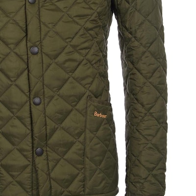 Barbour Jaket Berlapis Hijau Zaitun MQU0240-GN Details for Barbour Jaket Berlapis Hijau Zaitun MQU0240-GN