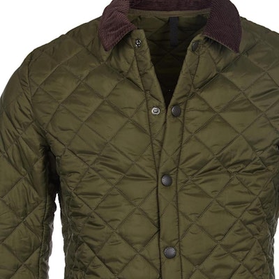 Barbour Jaket Berlapis Hijau Zaitun MQU0240-GN Sizing Barbour Jaket Berlapis Hijau Zaitun MQU0240-GN