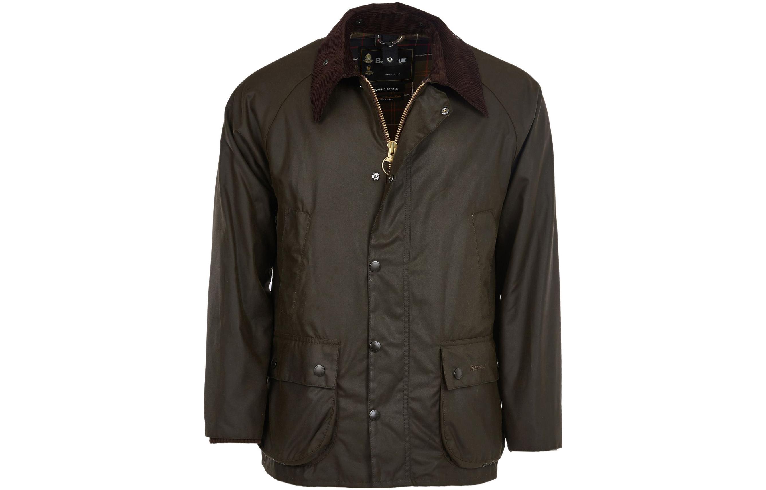 Order BARBOUR 橄榄绿色蜡质夹克 休闲外套 MWX0010OL71