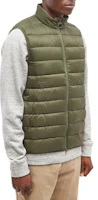 Purchase Barbour橄欖綠無袖拉鍊外套 前印Logo款式 MGI0024OL51