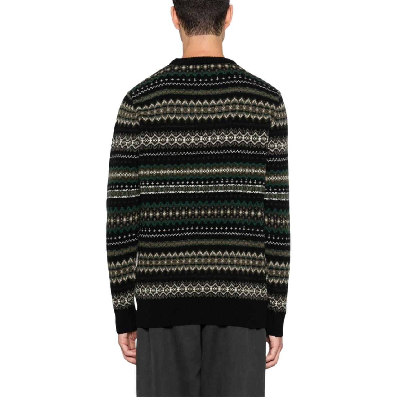 Shop Barbour套头圆领针织毛衣多色款式. MKN1027-BK52