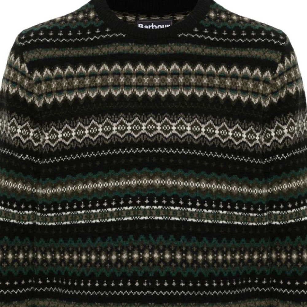 Details for Barbour套头圆领针织毛衣多色款式. MKN1027-BK52